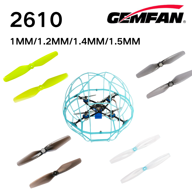 2610 Реквизит Gemfan 2,6 дюйма – обзор и цена Fpv Drone Propeller